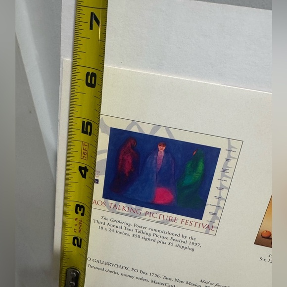 R.C. Gorman “Blessing Way” Framed Art Print 8x6” - Picture 6 of 6